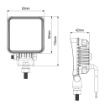 Picture of 3" LED Square with On/Off Switch Mini Work Lamp